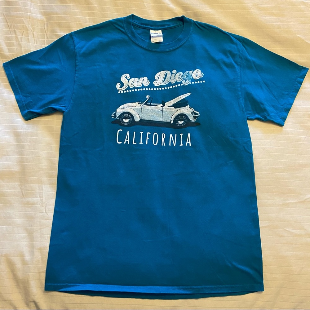 San Diego California tourist beach shirt